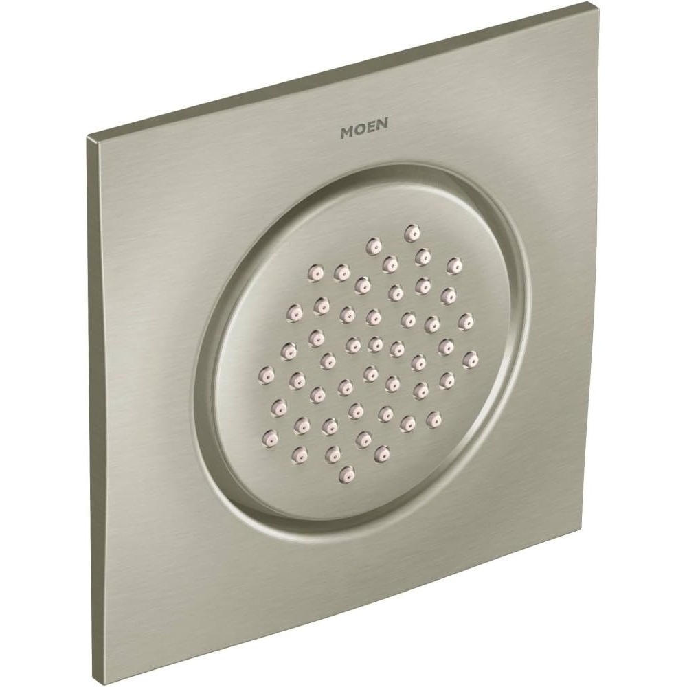 image:imageMoen TS1320 Mosaic Square SquareFunction Body Spray Valve Required ChromeBrushed Nickel