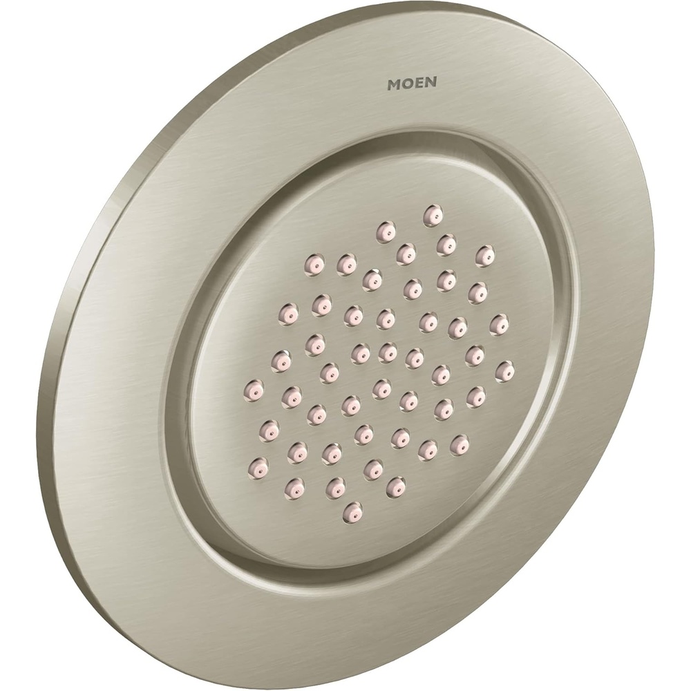 image:imageMoen TS1322BG Mosaic Mosaic Round SingleFunction Body Spray Valve Required Brushed GoldBrushed Nickel