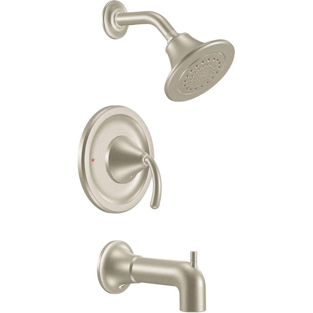 image:imageMoen TS2143BN ICON PosiTemp Tub and Shower Trim Kit without ValveBrushed Nickel