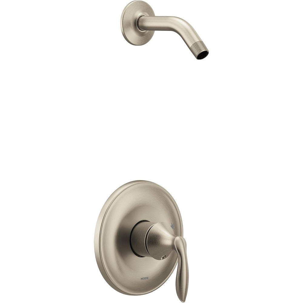 image:imageMoen UT2132NHBN Eva Collection MCORE 3Series 1Handle Shower Trim Kit Valve Required Brushed NickelBrushed Nickel
