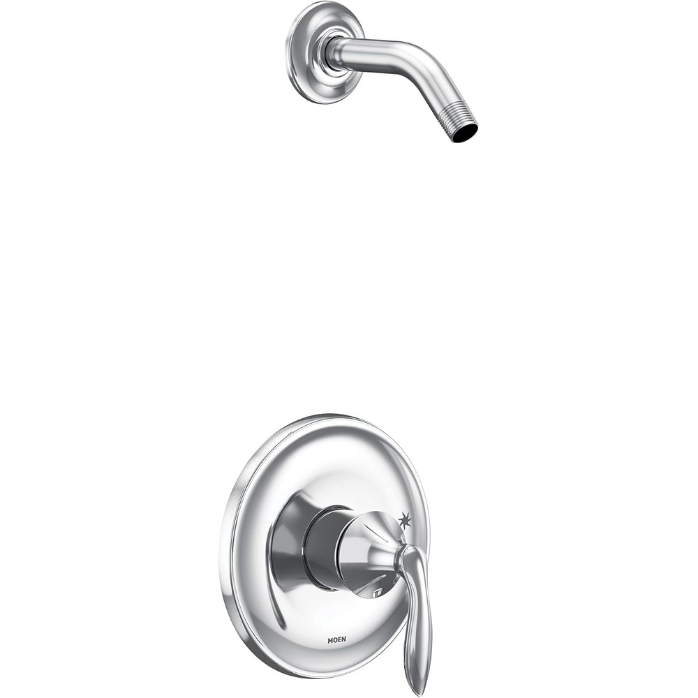 image:imageMoen UT2132NHBN Eva Collection MCORE 3Series 1Handle Shower Trim Kit Valve Required Brushed NickelChrome