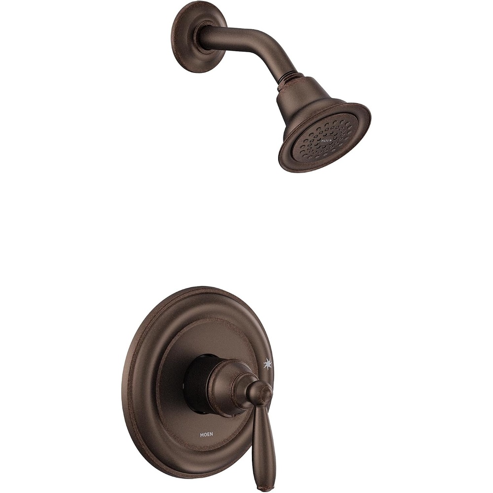 image:imageMoen UT2152EP Brantford MCORE 2Series 1Handle Tub and Shower Trim Kit Valve Required ChromeOil Rubbed Bronze