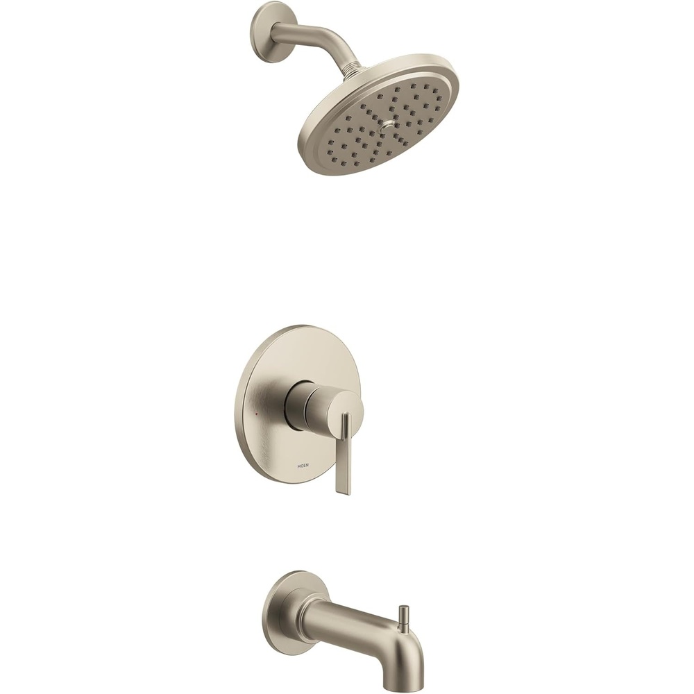 image:imageMoen UT2263EP CIA Collection MCORE 2Series Eco Performance 1Handle Tub and Shower Trim Kit Valve Required ChromeBrushed Nickel
