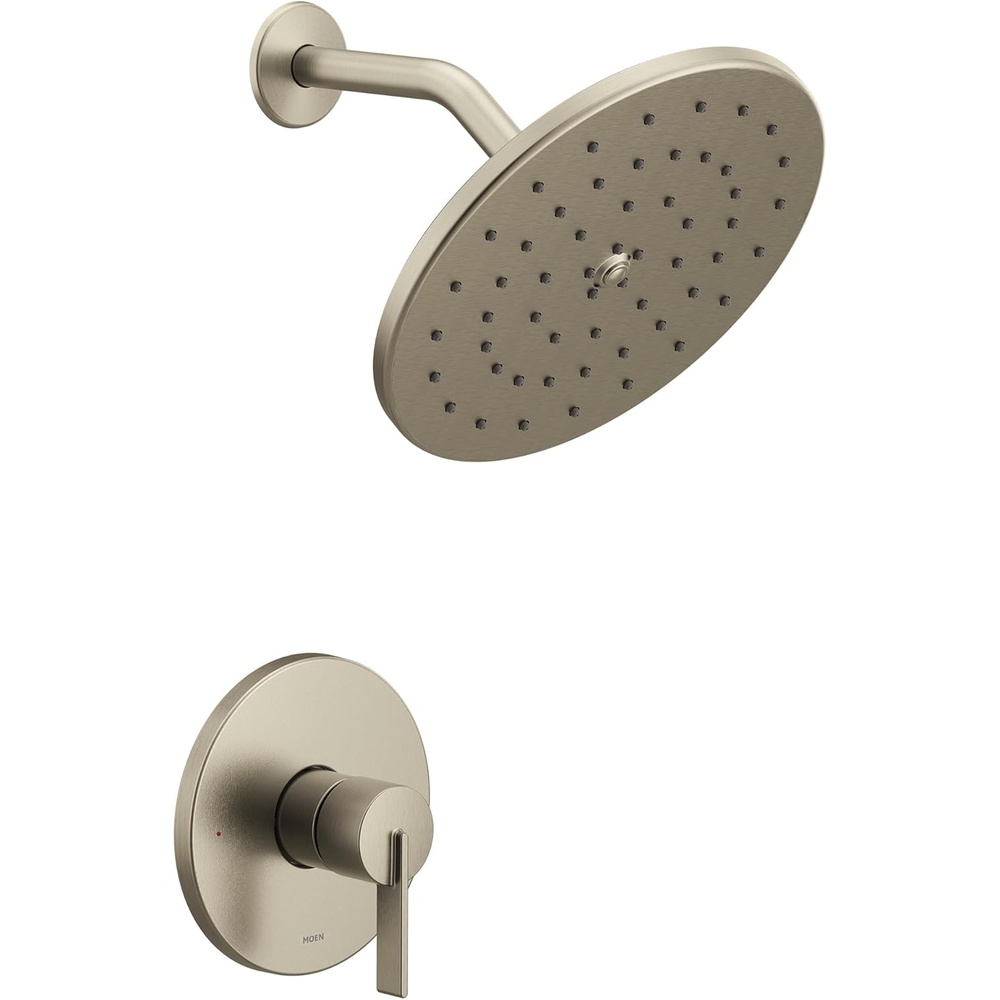 image:imageMoen UT3362BG Cia MCORE 3Series 1Handle Shower Trim Kit Valve Required Brushed GoldBrushed Nickel