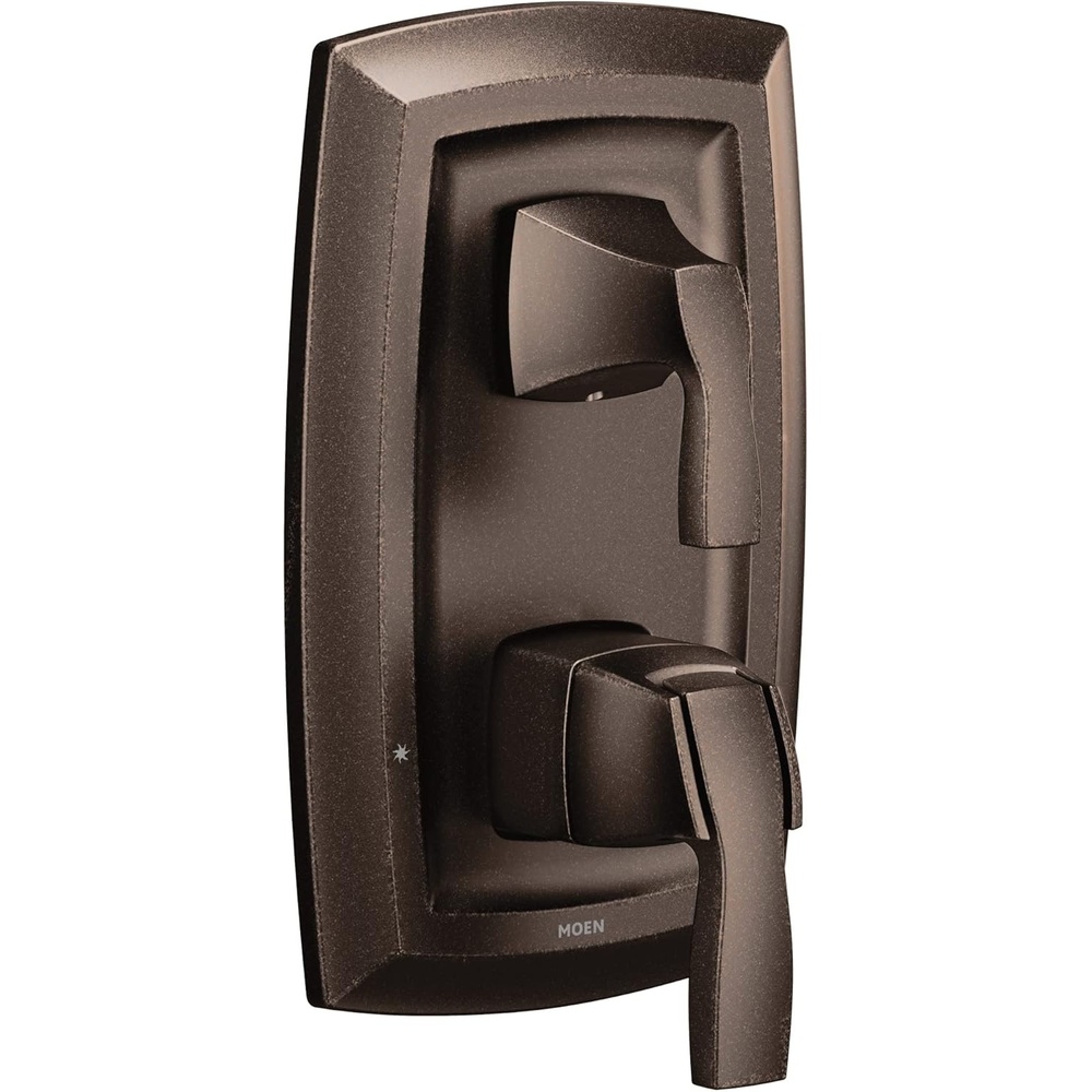 image:imageMoen UT3611 Voss MCORE 3Series 2Handle Shower Trim with Integrated Transfer Valve Valve Required ChromeOil Rubbed Bronze