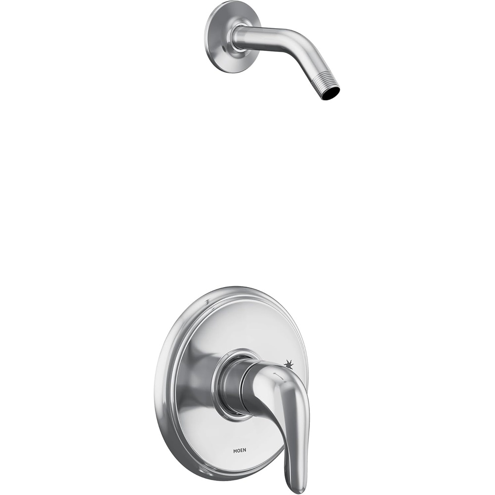 image:imageMoen UTL182NH Chateau MCORE 3Series 1Handle Shower Trim Kit Valve Required Chrome