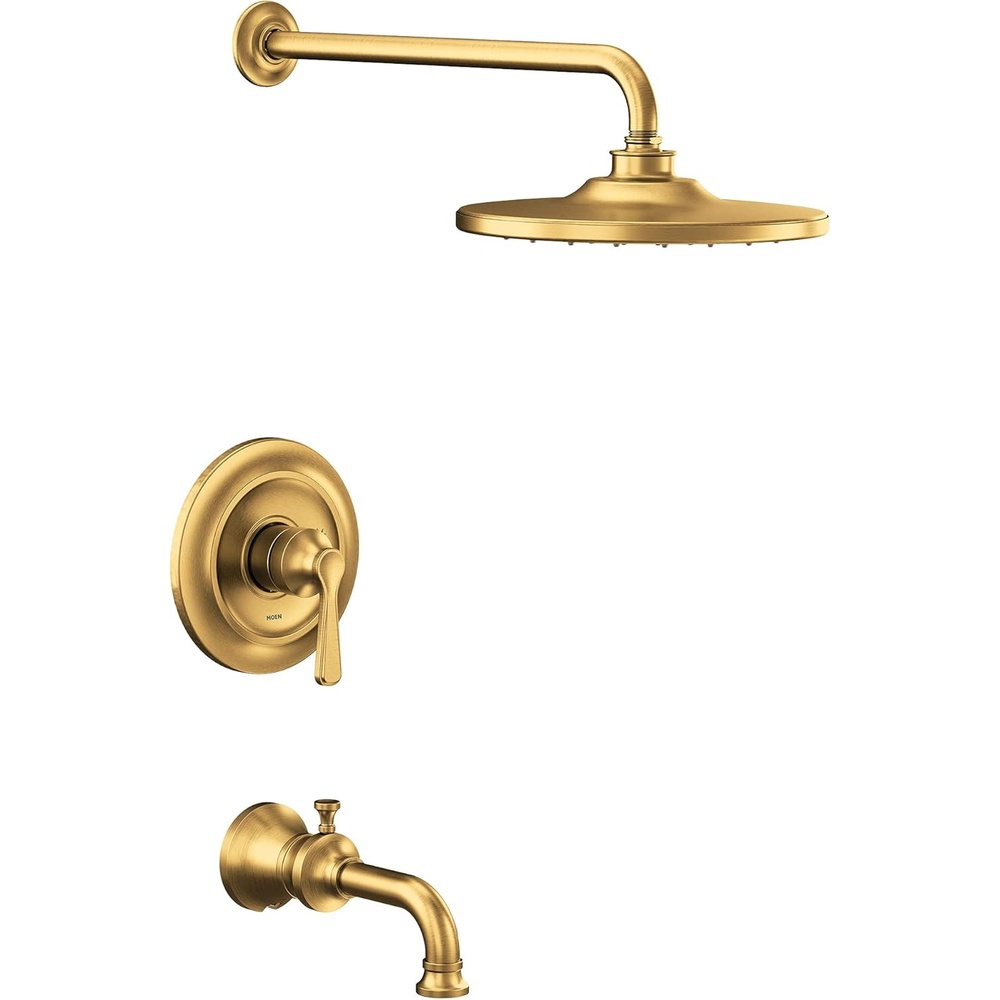 image:imageMoen UTS244203EPBG Colinet MCORE 2Series 1Handle Tub and Shower Trim Kit Valve Required Brushed GoldBrushed Gold