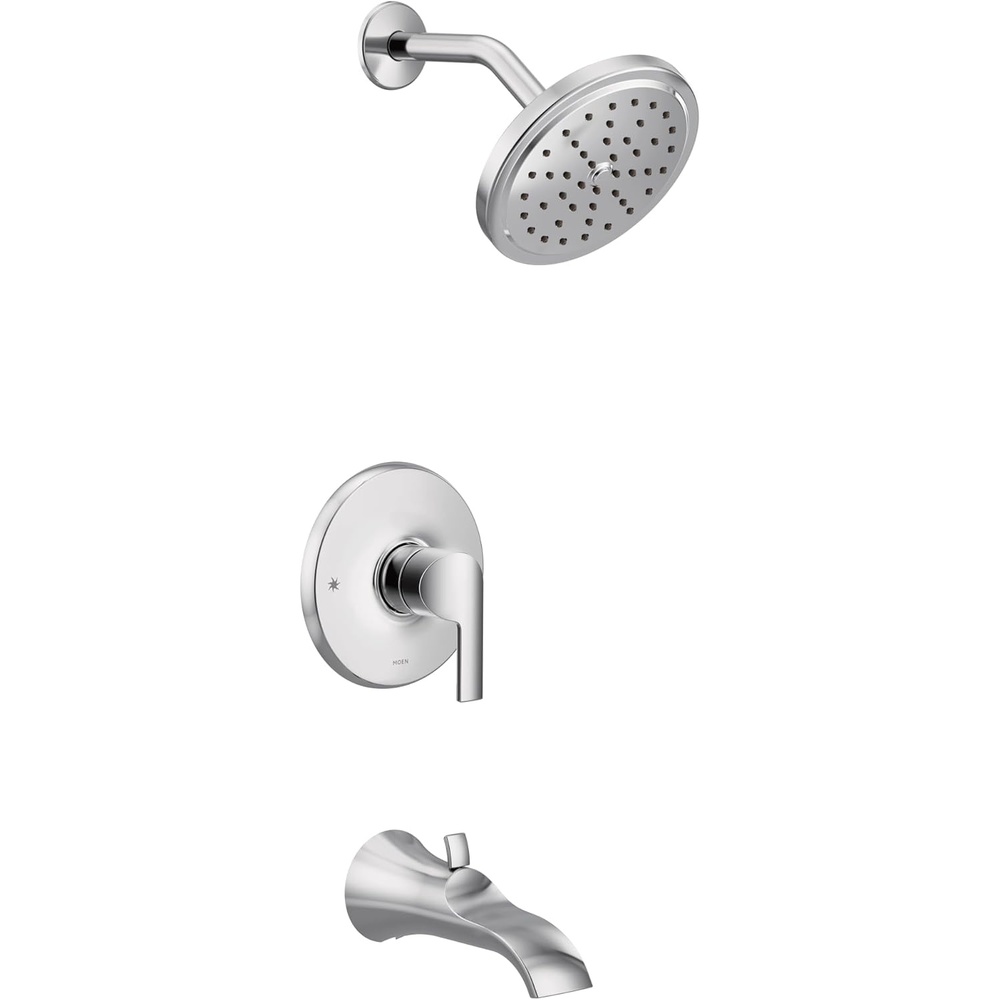 image:imageMoen UTS3203 Doux MCORE 3Series 1Handle Tub and Shower Trim Kit Valve Required Chrome