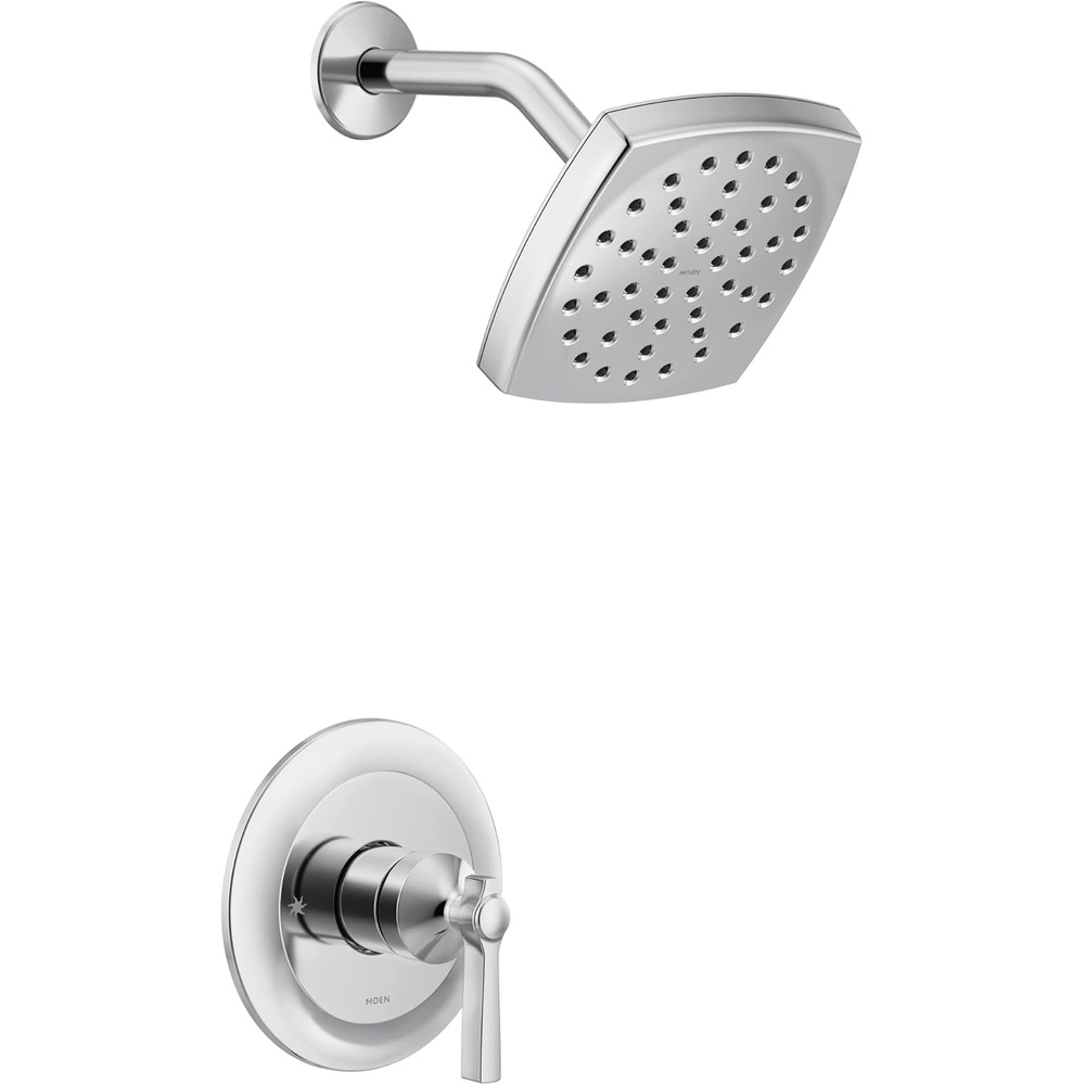 image:imageMoen UTS3912 Flara MCORE 3Series 1Handle Shower Trim Kit Valve Required Chrome