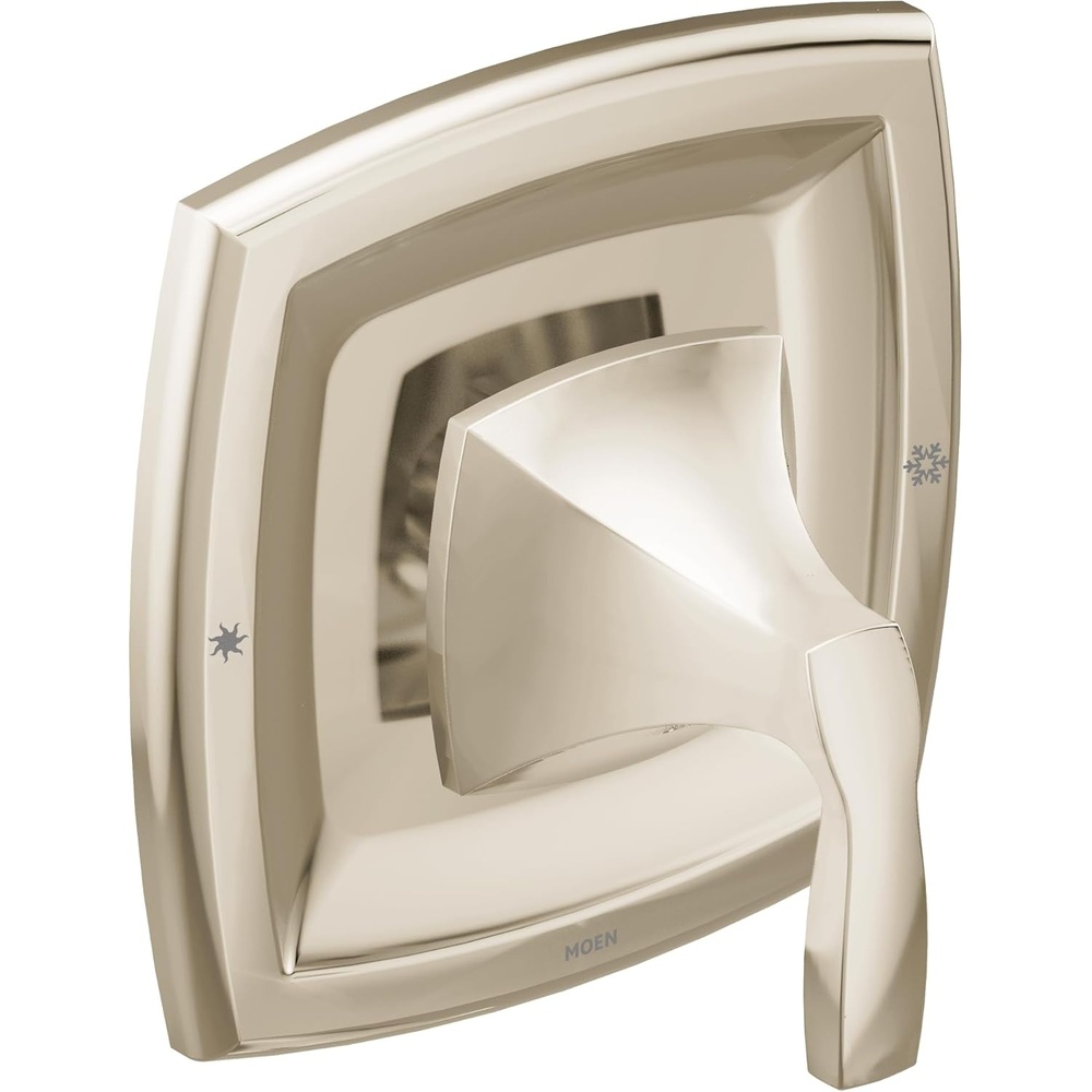 image:imageMoen Voss Brushed Nickel PosiTemp Tub Shower Valve Trim only Valve Required T2691BNPolished Nickel