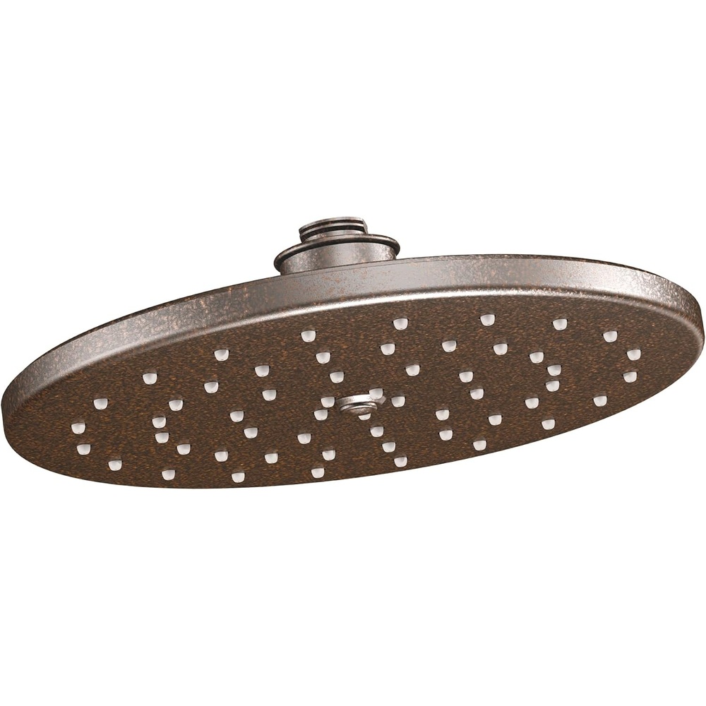 image:imageMoen Waterhill Brushed Nickel 10Inch Wide Single Function Rain Showerhead with Immersion Rainshower Technology S112BNOil Rubbed Bronze