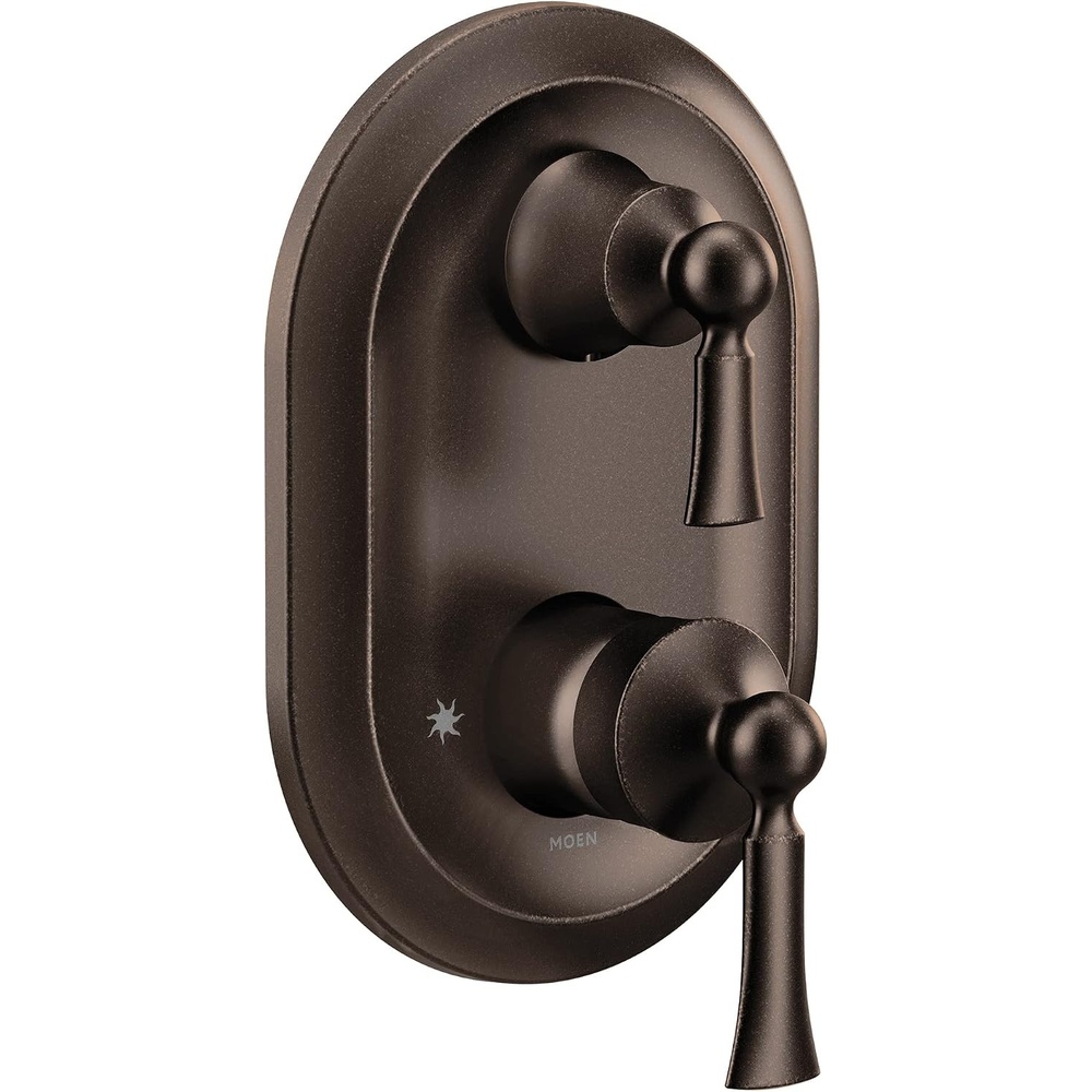 image:imageMoen Wynford Oil Rubbed Bronze MCORE 3Series 2Handle Shower Trim with Integrated Transfer Valve Valve Required UT5500ORB