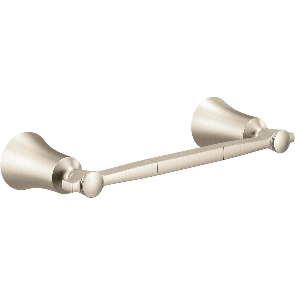 image:imageMoen YB0386CH Flara 9Inch Single Hand Towel Bar ChromeBrushed Nickel