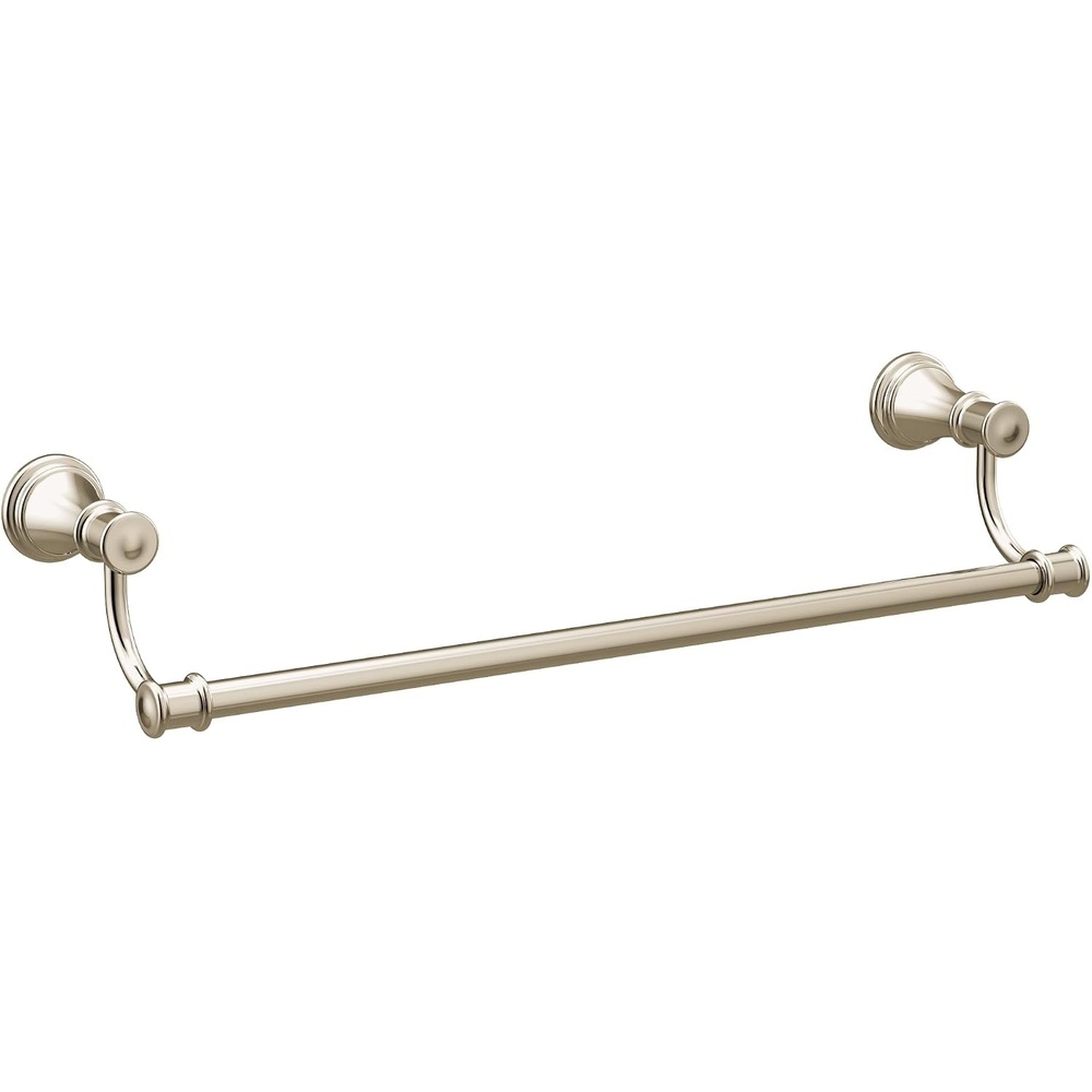 image:imageMoen YB6418ORB Belfield 18Inch Bathroom Towel Bar Oil Rubbed BronzePolished Nickel