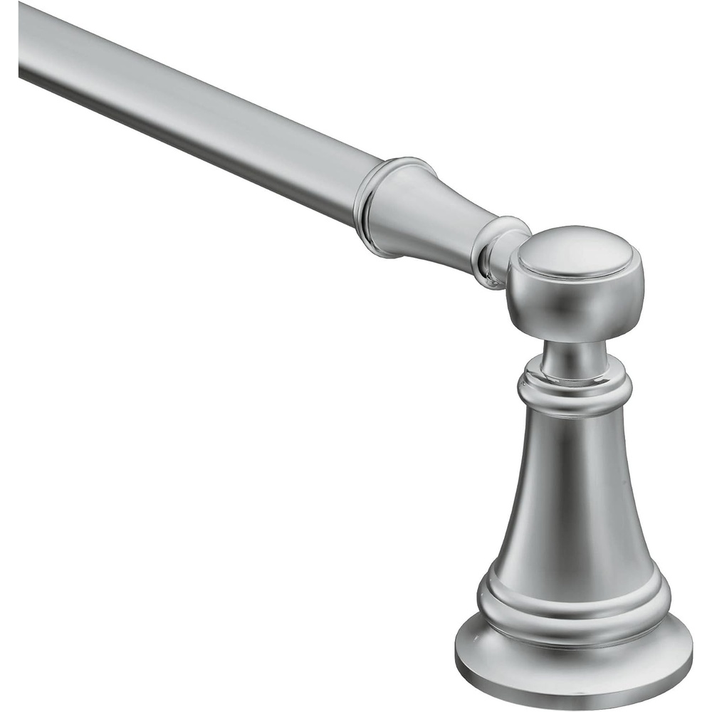 image:imageMoen YB8424BG Weymouth 24Inch Single Towel Bar Brushed GoldChrome