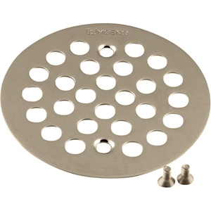 Moen 101664BN 4-1/4-Inch Screw-In Shower Strainer, Brushed Nickel(Brushed Nickel)