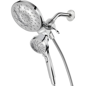 Moen 26009SRN Engage Magnetix 2-in-1 Combo Rain Showerhead with Handheld Spray, Magnetic Docking System, Spot Resist Brushed Nickel, 6-Spray Settings, 2.5 GPM(Chrome)