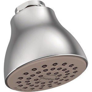 Moen 6300 One-Function Spray Head Standard Showerhead, 2 1/2-Inch Diameter, Chrome(Chrome)