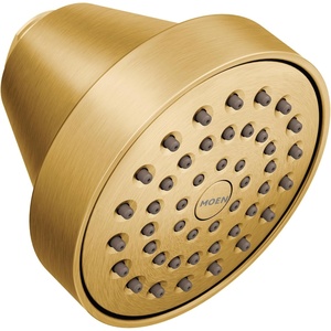Moen 6399BG One-Function 3-5/8″ Diameter Round Spray Head, Brushed Gold(Brushed Gold)