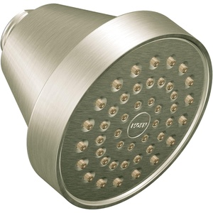 Moen 6399BG One-Function 3-5/8″ Diameter Round Spray Head, Brushed Gold(Brushed Nickel)