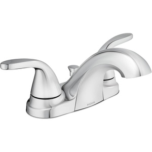 Moen 84603 Adler Chrome Two Handle Bathroom Faucet 4 in. Centerset 2