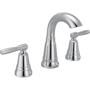 Moen 84972SRN Halle Widespread 2-Handle Bathroom Faucet with Drain Assembly, Spot Resist Brushed Nickel, 3-Hole, 8â€“16″ Adjustable Installation(Chrome)