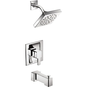 Moen 90 Degree Chrome PosiTemp Tub and Shower Trim Kit without Valve, TS2713
