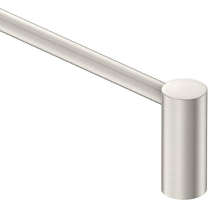 Moen Align Brushed Gold 24-Inch Modern Single -Towel Bar, YB0424BG(Brushed Nickel)