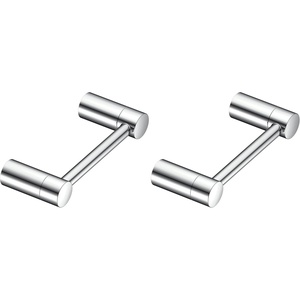 Moen Align Brushed Gold 24-Inch Modern Single -Towel Bar, YB0424BG(Chrome Modern)
