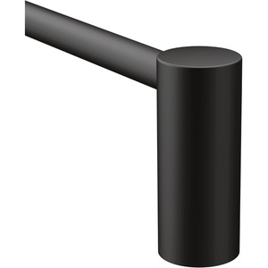 Moen Align Brushed Gold 24-Inch Modern Single -Towel Bar, YB0424BG(Matte Black)