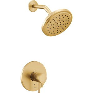 Moen Align Brushed Gold M-CORE 4-Series Thermostatic Shower Trim, Valve Required, UT4292EPBBG(Brushed Gold)
