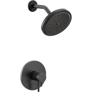 Moen Align Brushed Gold M-CORE 4-Series Thermostatic Shower Trim, Valve Required, UT4292EPBBG(Matte Black)