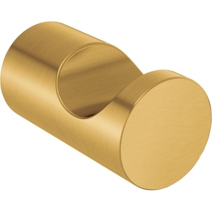 Moen Align Brushed Gold Modern Single Robe Hook, YB0403BG