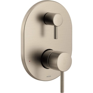 Moen Align M-CORE 3-Series 2-Handle Shower Faucet Trim Kit, Valve Required, Tub and Shower Trim with Lever Handles, Brushed Nickel, UT3290BN(Brushed Nickel)