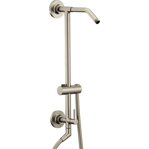 Moen Annex Chrome Shower Slidebar and Shower Hose System Trim, Valve Required, TS3661NH(Brushed Nickel)