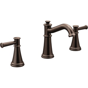Moen Belfield Chrome Two-Handle 8-Inch Widespread Bathroom Faucet Trim Kit, Valve Required, T6405(Oil Rubbed Bronze)