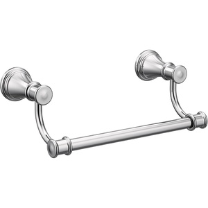 Moen Belfield Oil Rubbed Bronze 9-Inch Bathroom Hand -Towel Bar, YB6486ORB(Chrome)