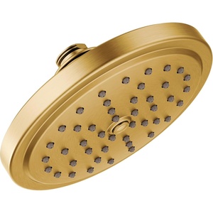 Moen Brushed Gold One-Function 6-3/4″ Diameter Spray Head Rainshower, S176EP15BG