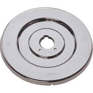 Moen Chrome Chateau Collection Replacement Escutcheon Pate for One-Handle Tub and Shower Faucets, 16090