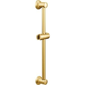 Moen Chrome Handshower 30-Inch Adjustable Slidebar Assembly, A735(Brushed Gold)