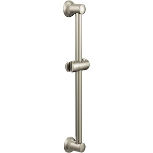 Moen Chrome Handshower 30-Inch Adjustable Slidebar Assembly, A735(Brushed Nickel)
