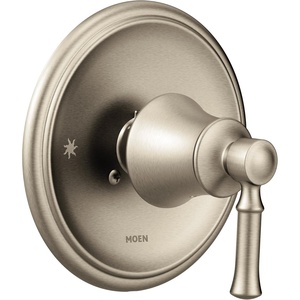 Moen Dartmoor Chrome 1-Handle Posi-Temp Pressure Balancing Valve Trim Kit, Valve Required, T2181(Brushed Nickel)