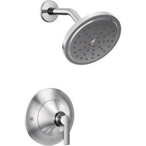 Moen Doux Matte Black Posi-Temp Shower Only Kit, Valve Required, TS2202BL(Chrome)