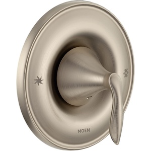 Moen Eva Brushed Nickel 1-Handle Posi-Temp Pressure Balancing Valve Trim Kit, Valve Required, T2131BN(Brushed Nickel)
