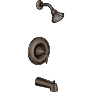 Moen Eva Brushed Nickel Posi-Temp Tub and Shower Trim Kit without Valve, T2133EPBN(Oil Rubbed Bronze)