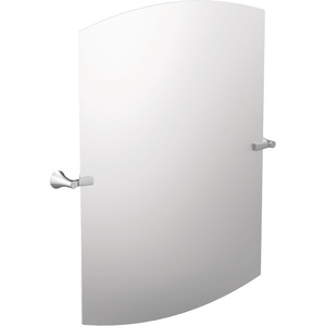 Moen Flara Chrome Modern Square 28″ W x 37.75″ H, Tilting Wall Mount Bathroom Mirror, YB0392CH(Chrome)