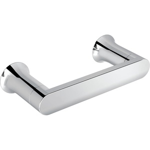 Moen Genta LX Brushed Nickel Modern Wall Mount Pivoting Toilet Paper Holder, Modern Toilet Roll Holder for Bathroom, BH3808BN(Chrome)