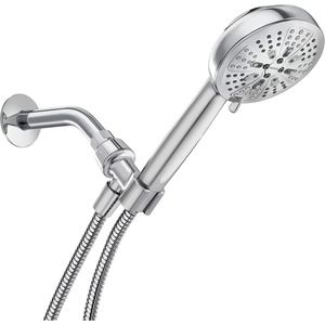 Moen Hydro Energetix Chrome High Pressure Shower Head with Handheld Sprayer Featuring 8 Spray Settings, 200H0