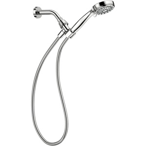 Moen Ignite Chrome Five-function Shower Head With 2.5 GPM High-Pressure Spray, 20090(Chrome)