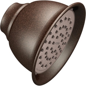Moen Moenflo XL Oil Rubbed Bronze Single Function Showerhead, 6302ORB(Oil Rubbed Bronze)